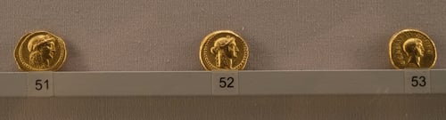 Ancient Roman Coins_Palazzo Massimo_Rome