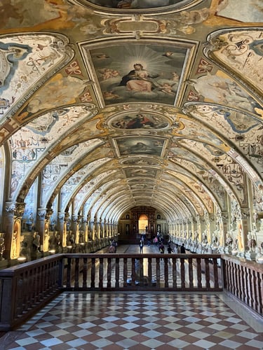 Antiquarium, Renaissance Hall at the Munich Residenz in Munich, Germany