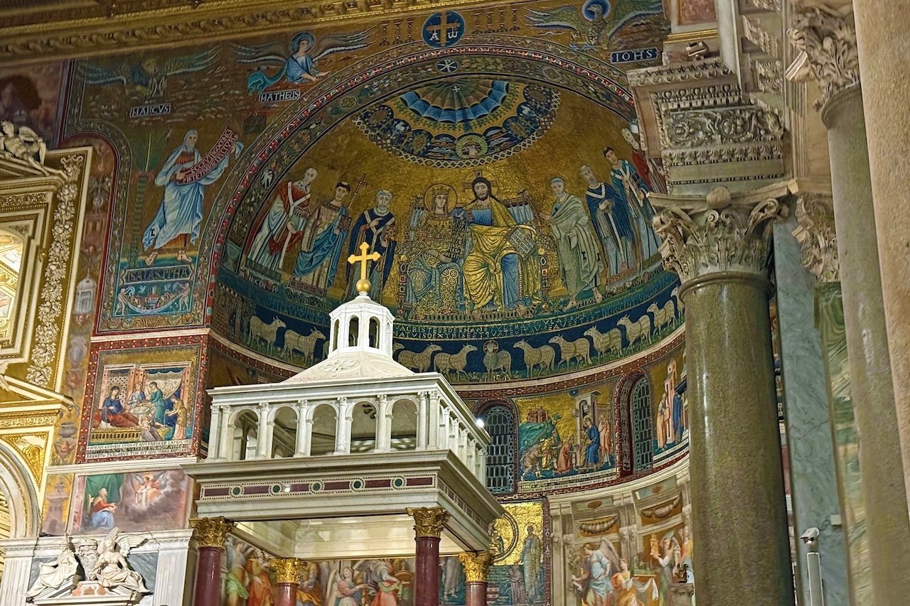 Apse Mosaics_Basilica dei Santi Cosma e Damiano_Rome