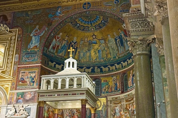 Apse Mosaics_Basilica dei Santi Cosma e Damiano_Rome