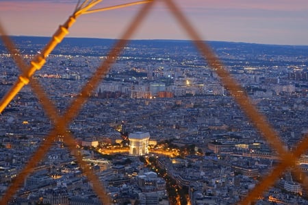 Arc de Triomphe_Night_Paris