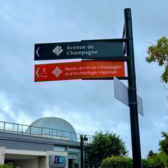 Avenue de Champagne Sign_5x5_Epernay