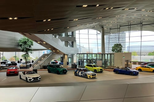 BMWs on Display at BMW Welt_Munich