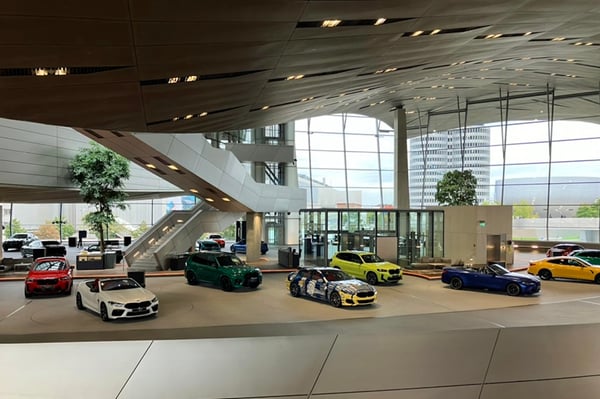 BMWs on Display at BMW Welt_Munich