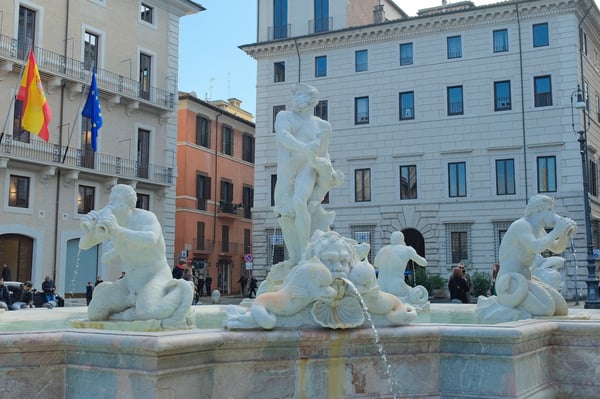 Baroque Fountain_Piazza Navona_Rome