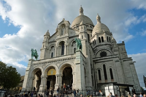Basilica Sacre-Coeur_Paris_Landscape_Clouds