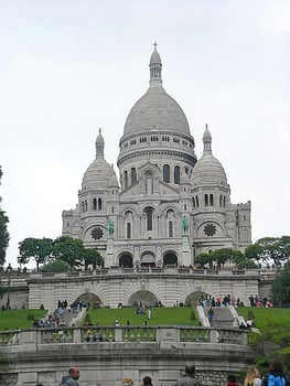 Basilica of Sacré Coeur de Montmartre_Paris_2