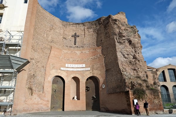 Basilica of St Maria of Angels and Martyrs_Rome_Exterior