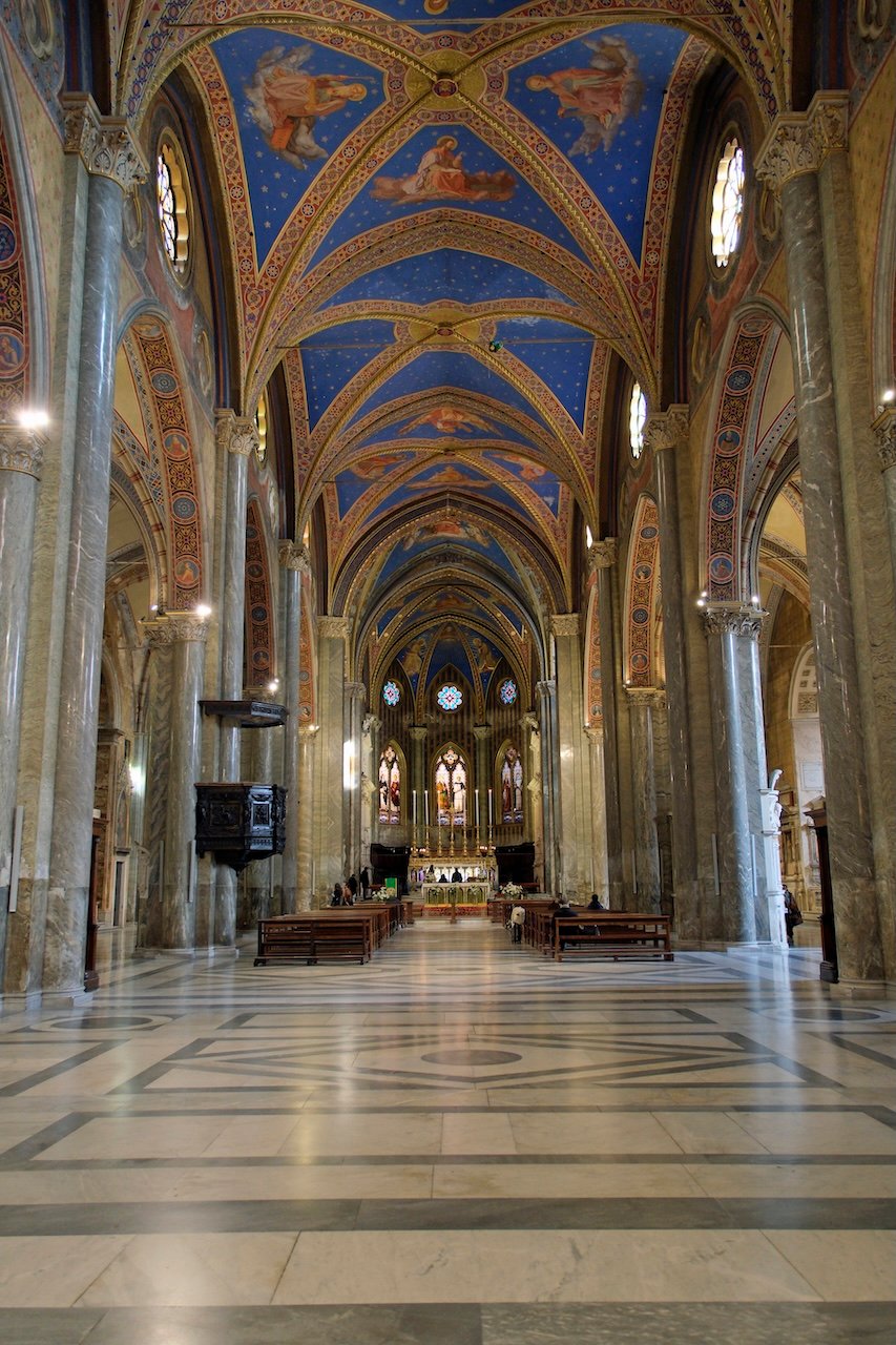 Basilica of St Maria sopra Minerva_Rome_Interior