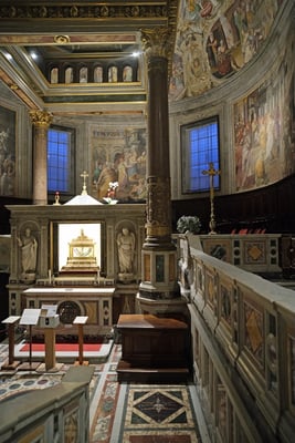 Basilica of St Peter in Chains_Interior_Rome