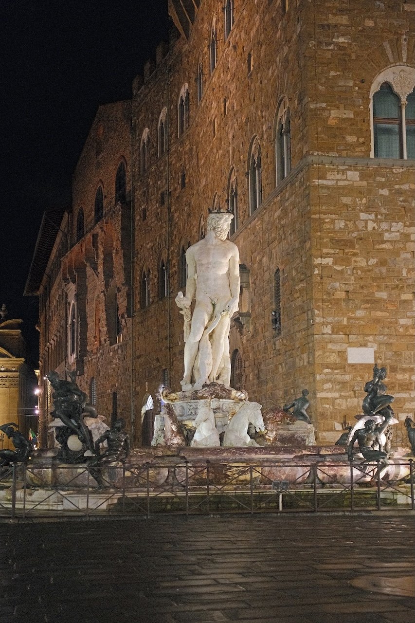 Biancone_Piazza della Signoria_Florence_Night