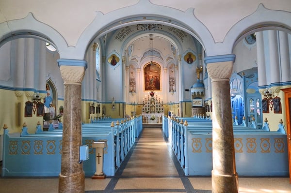 Blue Church Interior_Bratislava