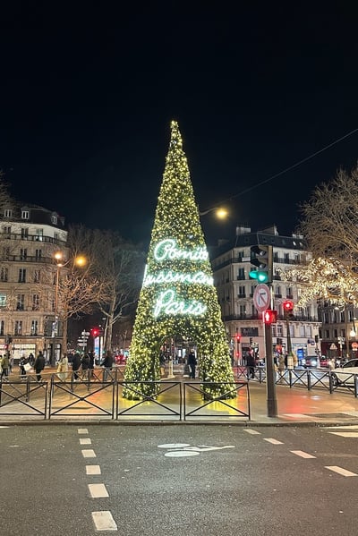 Boulevard Haussmann_Paris_Christmas