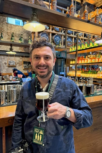 Brian_Irish Coffee_Jameson Bow Street_Dublin