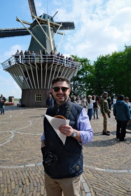 Brian_Stroopwafel_Windmill_Keukenhof_Netherlands