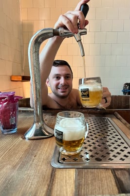 Brian_Thermal Beer Spa_Budapest