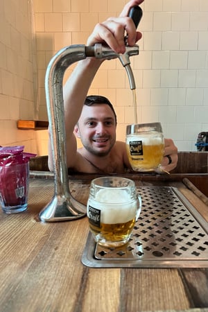 Brian_Thermal Beer Spa_Budapest