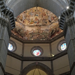 Brunelleschi Dome_Duomo Interior_Florence_5x5