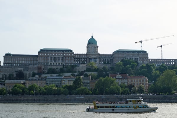 Buda Castle from the Danube Promenade_Budapest