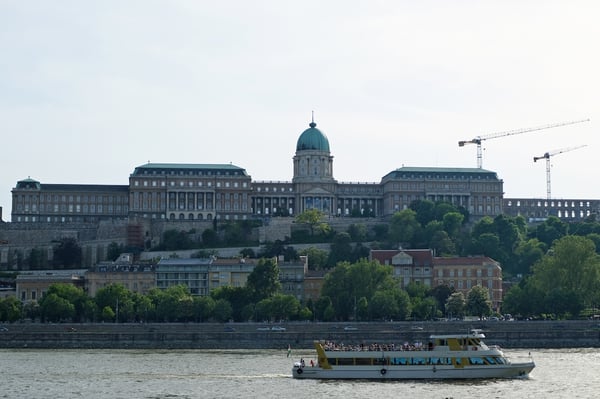 Buda Castle_Boat Passing_Budapest_2025
