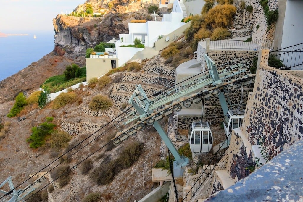 Cable Car_Santorini Cable Car_Santorini