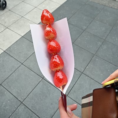 Candied Strawberries_Japan