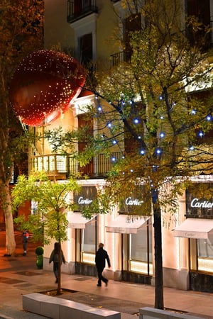 Cartier_Calle Serrano_Madrid_Christmas