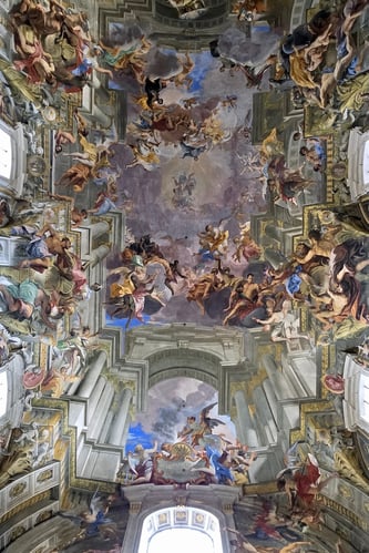 Ceiling Illusion_SantIgnazio di Loyola_Rome