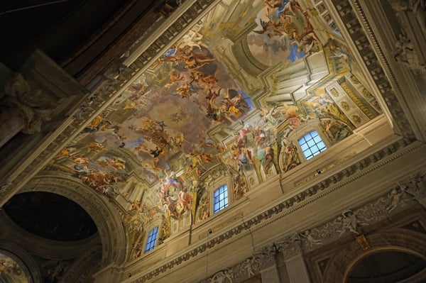 Ceiling Illusion_SantIgnazio di Loyola_Rome_2