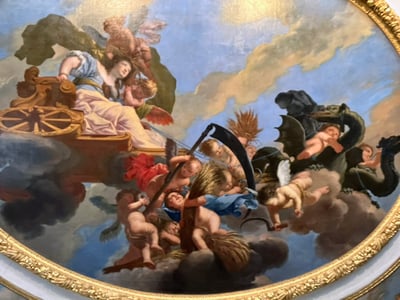 Ceiling of North Antechamber_Munich Nymphenburg Palace