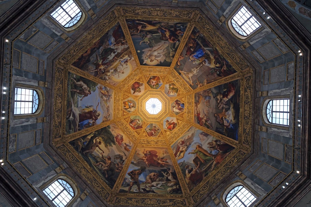 Ceiling_Princes Chapel_Medici Chapels_Florence