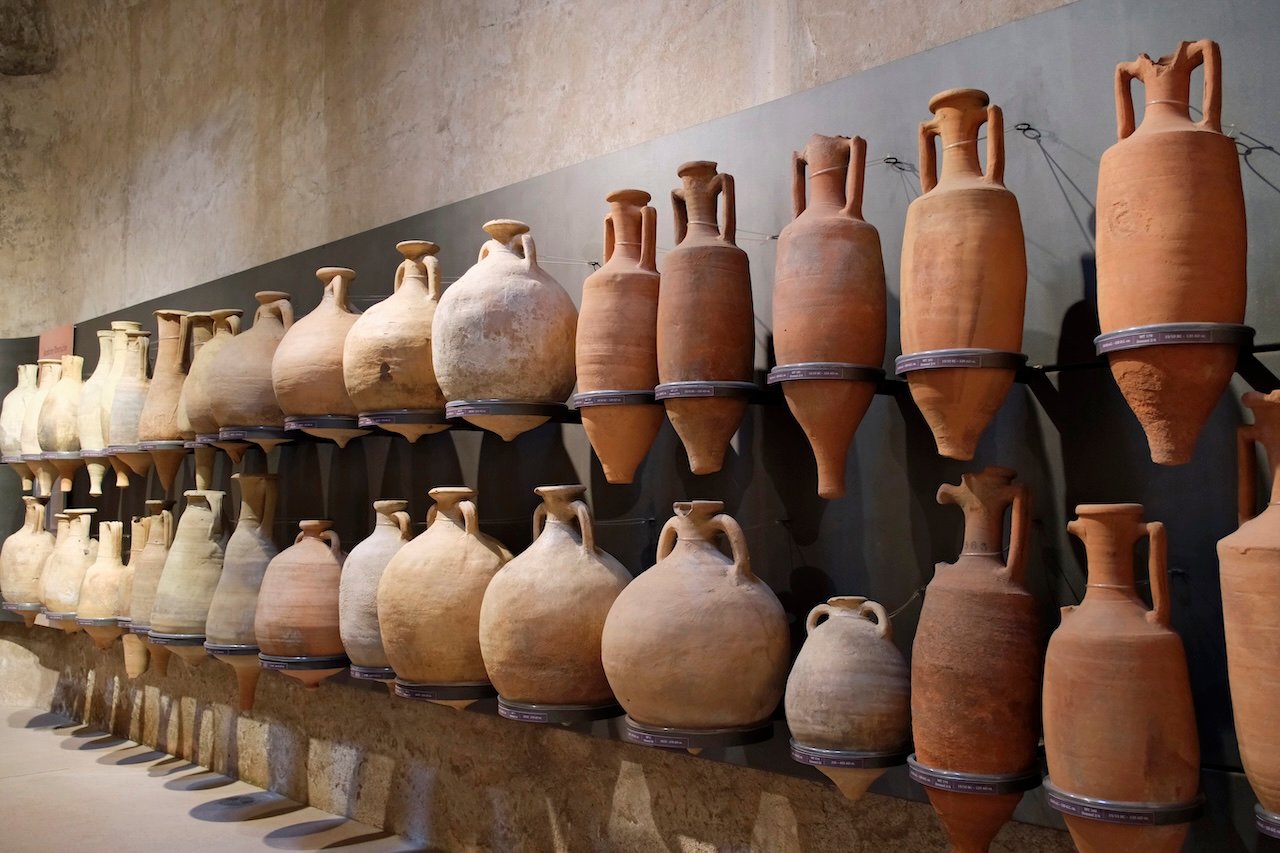Ceramic Jugs_Trajans Market_Rome