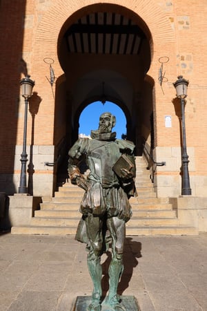 Cervantes Statue_Toledo_Spain