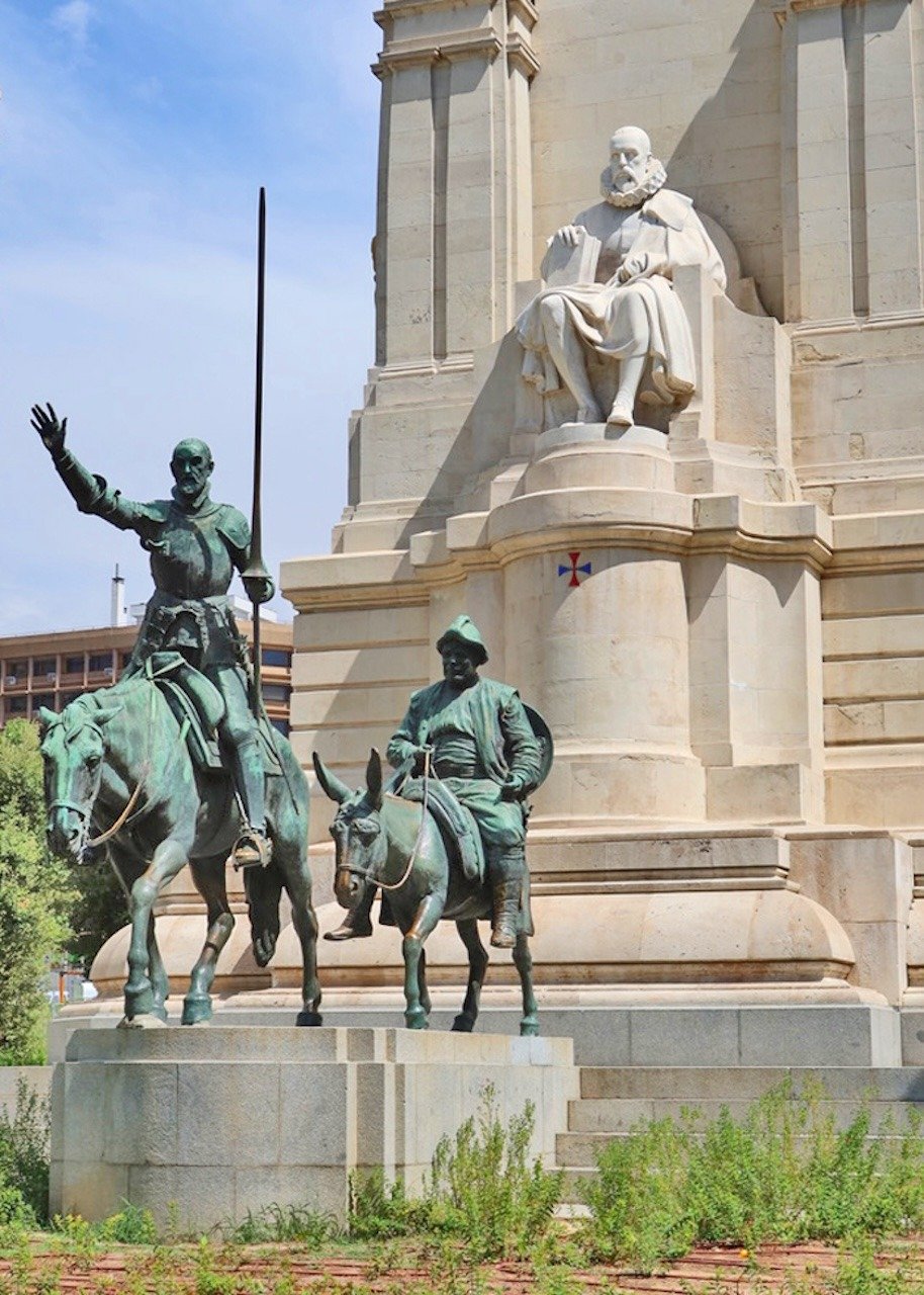 Cervantes_Don Quixote_Plaza de Espana_Madrid