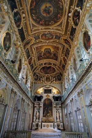 Chapel of the Trinity_Fontainebleau_Ceiling_Altar