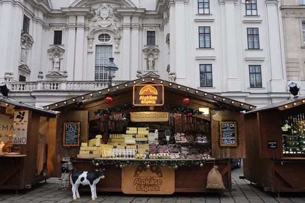Cheese_Speck Stand Am Hof Xmas Market_Vienna 2025