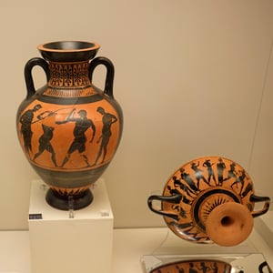 Classical Greek Pottery_Archeological Museum_Athens