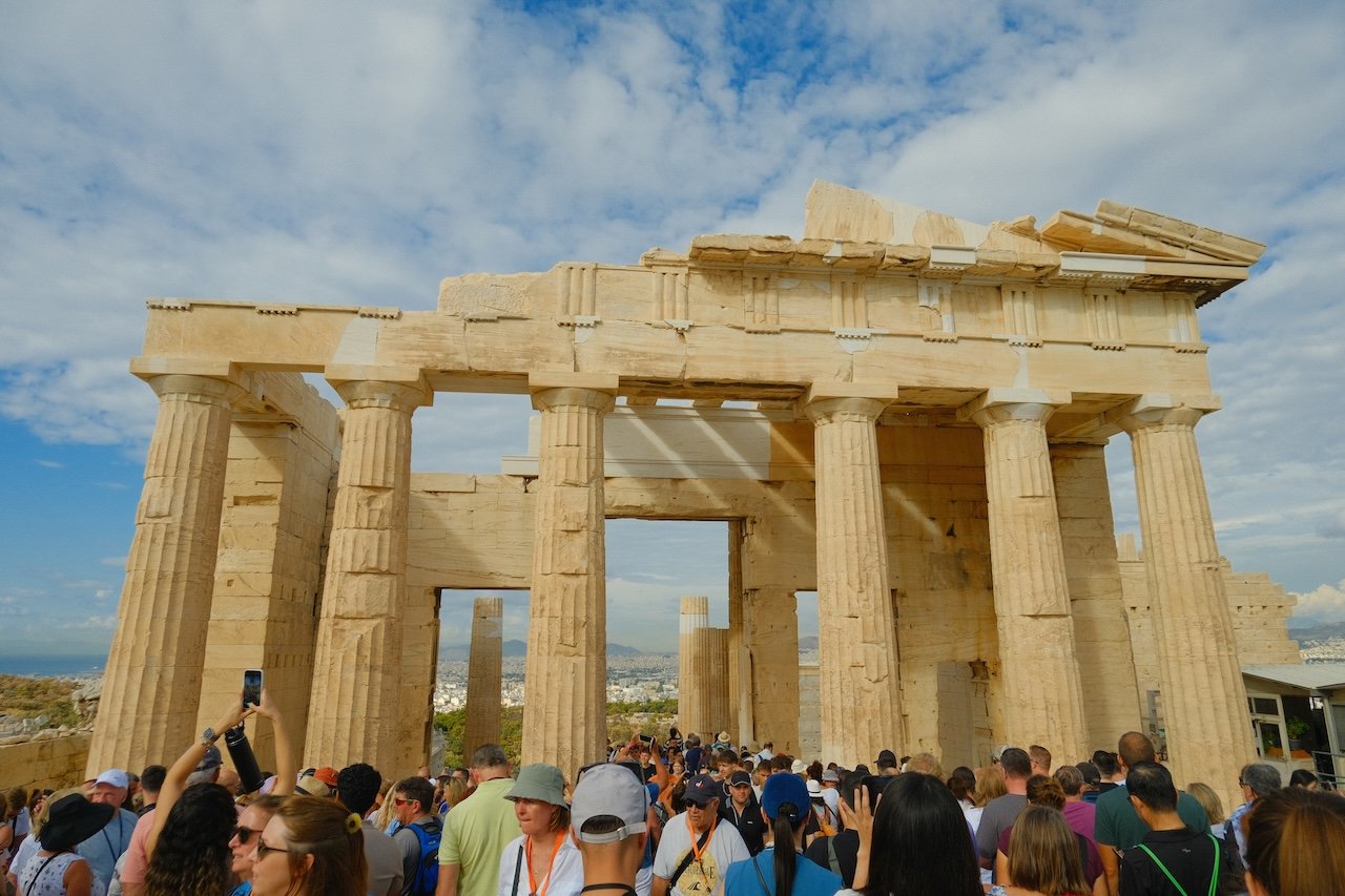 Crowds at the Acropolis_Athens_2024