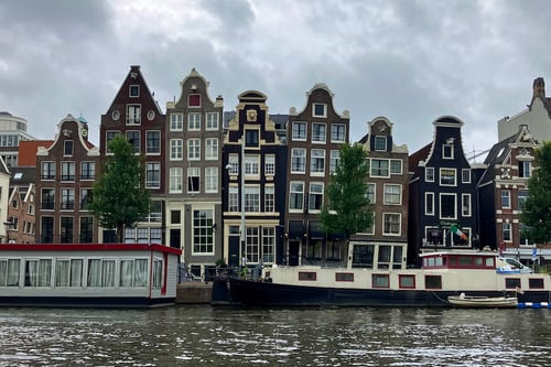 Dancing Houses_Amsterdam_Amstel River