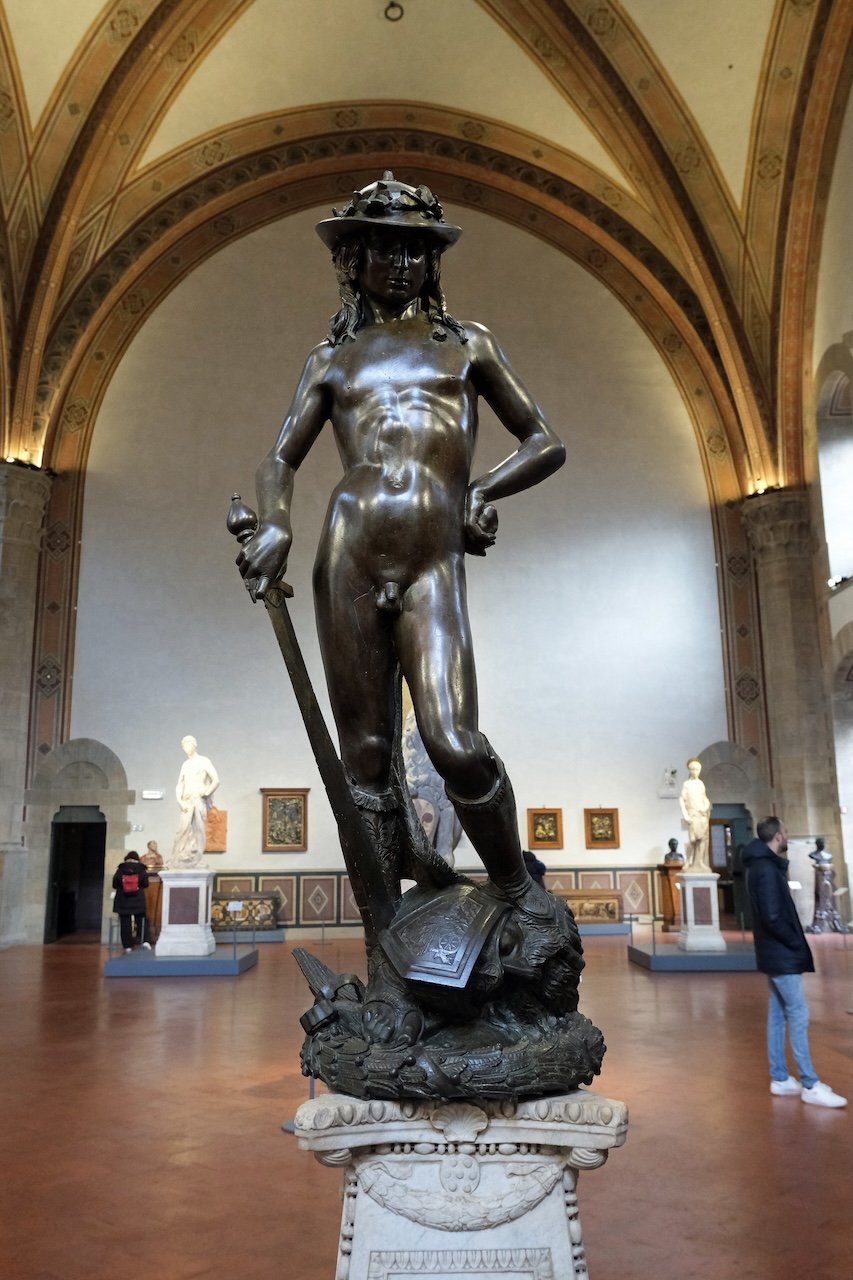 David by Donatello_Bargello Museum_Florence