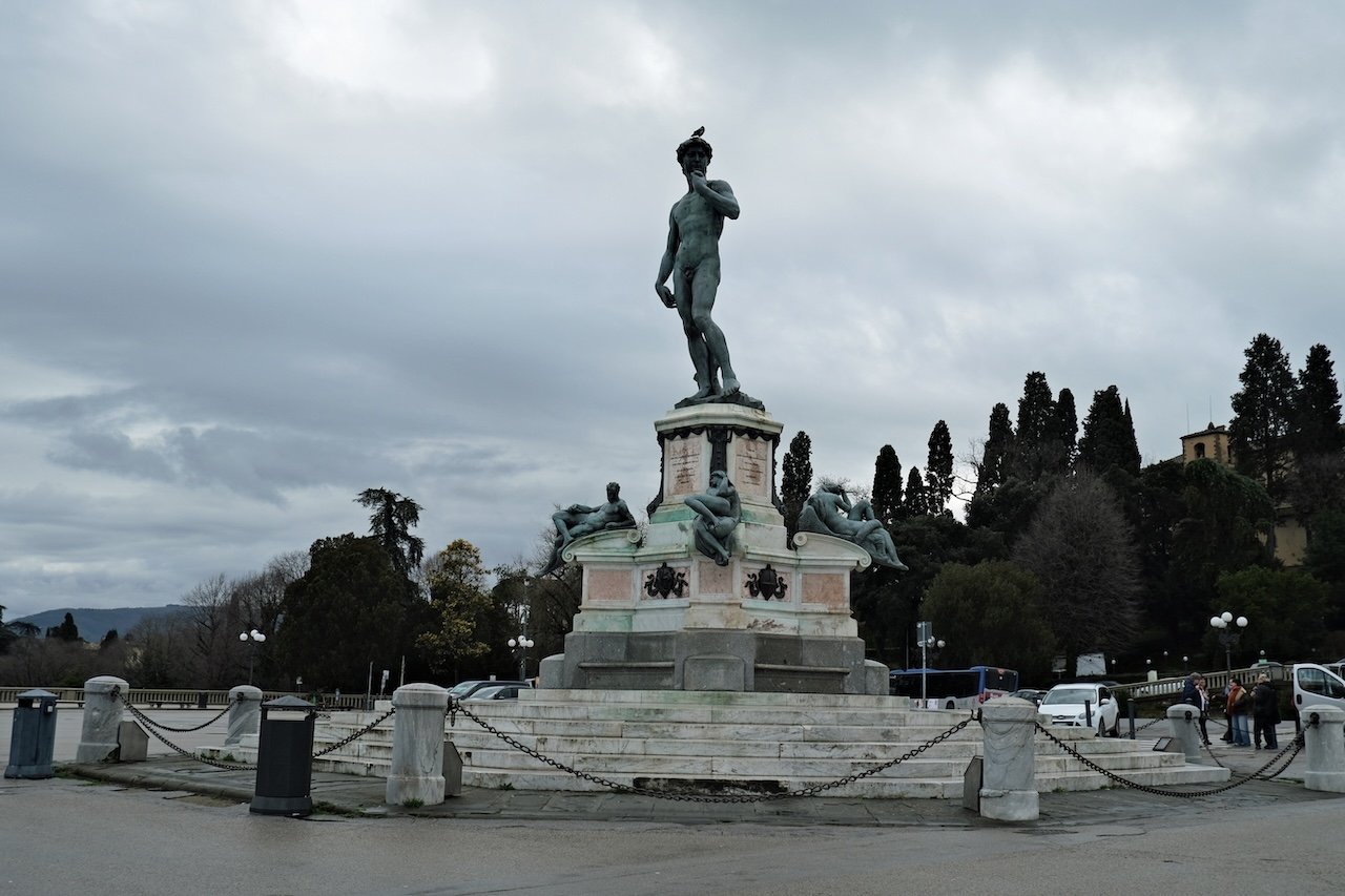 David in Piazzale Michelangelo_Florence