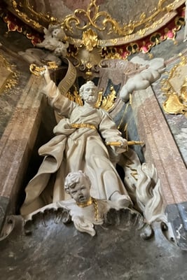 Details Inside Asamkirche_Munich