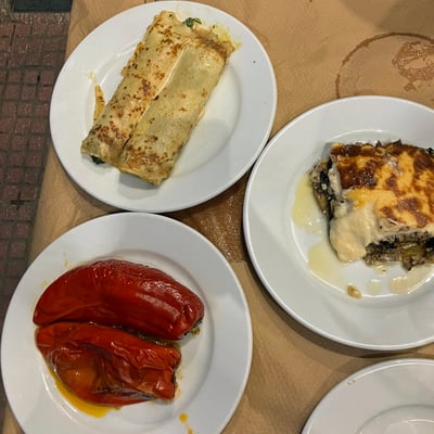 Dinner at To Kati Allo_Athens_5x5