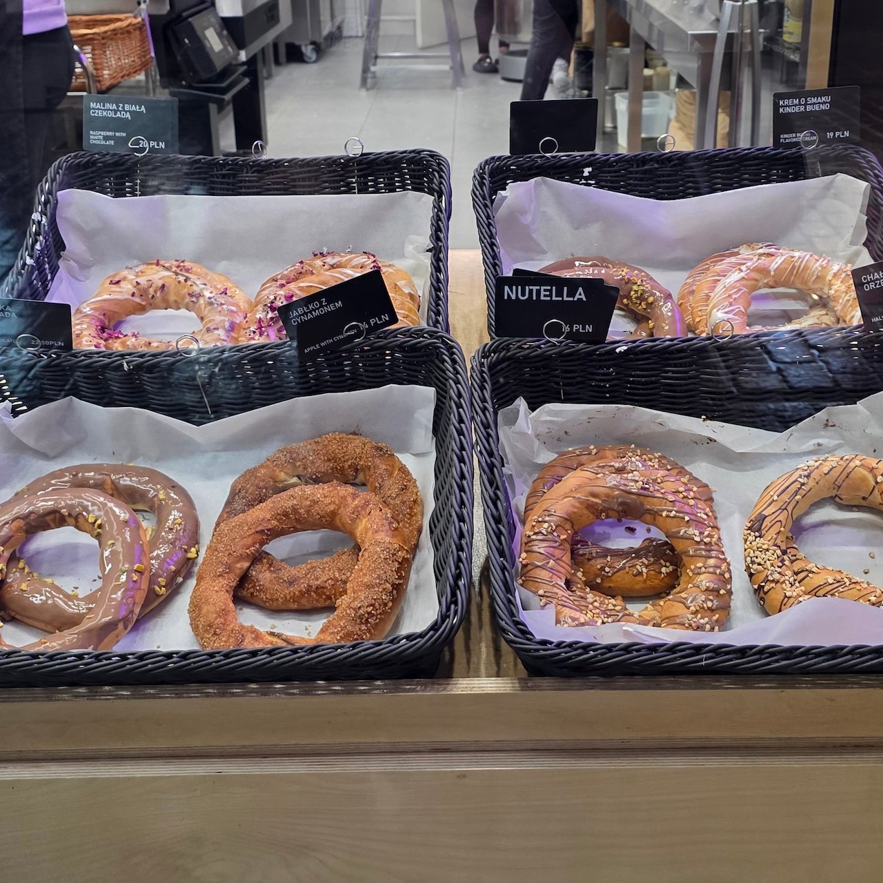 Display of Fancy Obwarzanki_Krakow_5x5