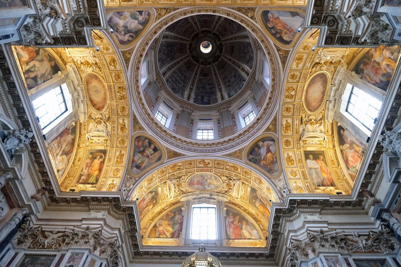 Dome Ceiling_Sistine Chapel_St Maria Maggiore_Rome