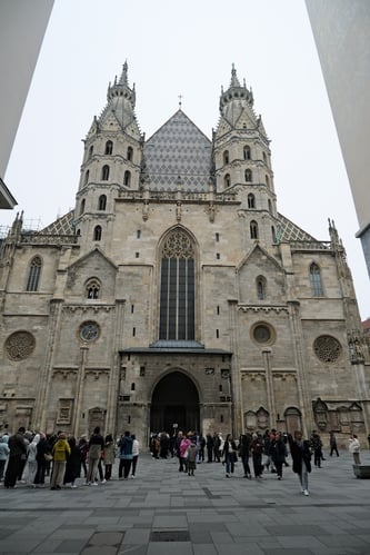 Domkirche St. Stephan_Front View_Vienna