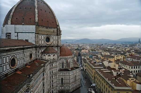 Duomo from Giottos Bell Tower_Lower Level_Florence