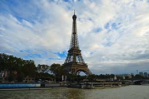Eiffel Tower_River Seine_Paris_Landscape