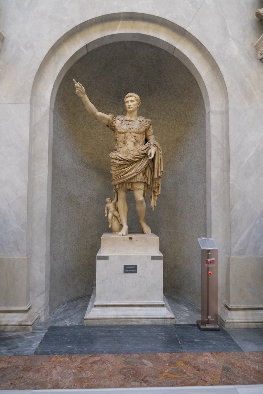 Emperor Augustus_Rome_Vatican Museums