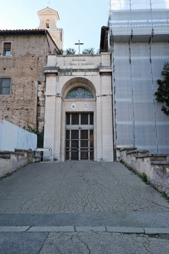 Exterior_Santi Cosma e Damiano_Rome